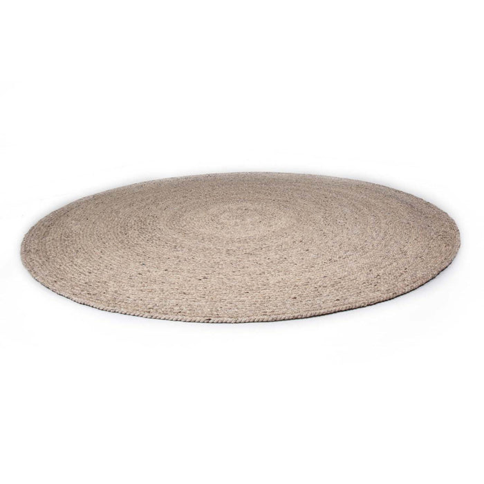 Vloerkleed ø200 cm Bellano ST Light Grey Wol-Ronde vloerkleden-Brinker Carpets