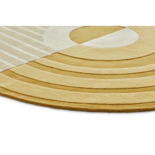 Vloerkleed ø200 cm Fano Girare Wild Wonder Wol-Ronde vloerkleden-Brinker Carpets