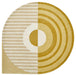 Vloerkleed ø200 cm Fano Girare Wild Wonder Wol-Ronde vloerkleden-Brinker Carpets