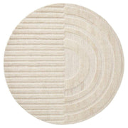 Vloerkleed ø200 cm Monza Girare 815 Light Grey Wol-Ronde vloerkleden-Brinker Carpets