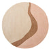 Vloerkleed ø200 cm Organix 620 Blush Wol-Ronde vloerkleden-Brinker Carpets