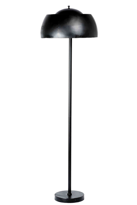 Vloerlamp Brix Vloerlamp Stone Marmer Zwart 47 cm 47x47x167 cm-Vloerlampen-Livingfurn