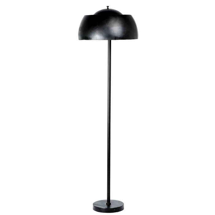 Vloerlamp Brix Vloerlamp Stone Marmer Zwart 47 cm 47x47x167 cm-Vloerlampen-Livingfurn