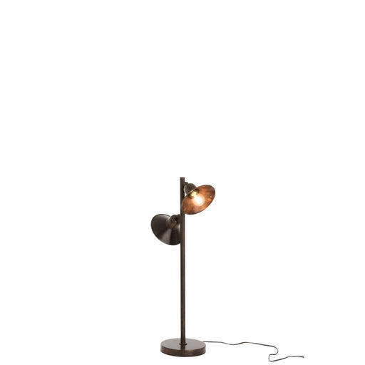 Vloerlamp Bruin 21 cm Lamp Standing 21x34x80 cm-Vloerlampen-J-Line