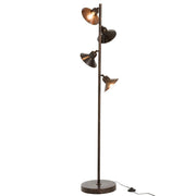 Vloerlamp Bruin 32 cm Lamp Standing 32x32x156 cm-Vloerlampen-J-Line