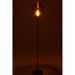 Vloerlamp Bruin Glas 28 cm 28x28x160 cm-Vloerlampen-J-Line