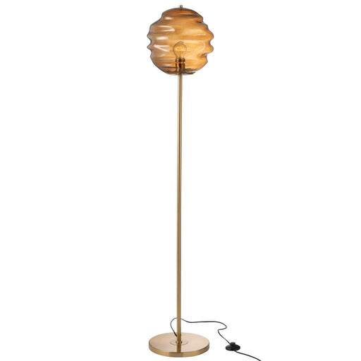 Vloerlamp Bruin Ijzer 30 cm 30x30x156 cm-Vloerlampen-J-Line