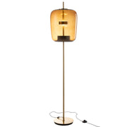 Vloerlamp Bruin Ijzer 35 cm 35x35x168 cm-Vloerlampen-J-Line