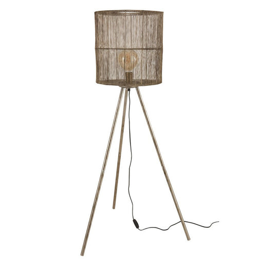 Vloerlamp Bruin Ijzer L 74 cm 74x74x136 cm-Vloerlampen-J-Line