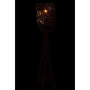 Vloerlamp Bruin Teakhout 42 cm 42x42x176 cm-Vloerlampen-J-Line