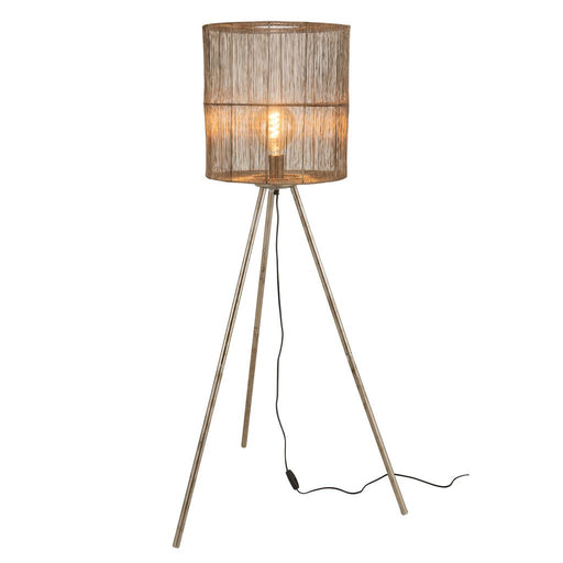 Vloerlamp Bruin ijzer L 74 cm 74x74x136 cm-Vloerlampen-J-Line