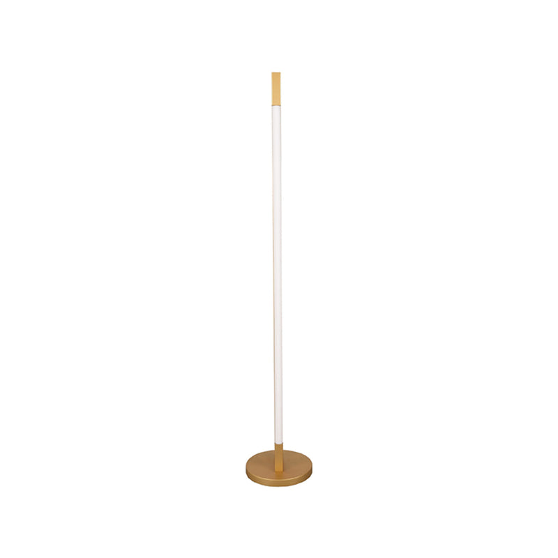 Vloerlamp Futuro Antiek Goud Metaal - 23x23x130 cm-Vloerlampen-LABEL51