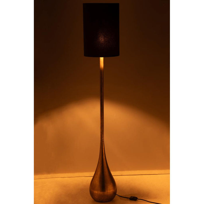 Vloerlamp Goud Cloth L 25 cm-Vloerlampen-J-Line