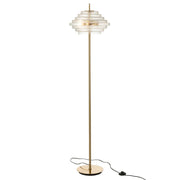 Vloerlamp Goud Glas 36 cm 36x154x36 cm-Vloerlampen-J-Line