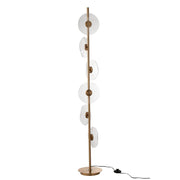 Vloerlamp Goud Marmer 25 cm 25x25x150 cm-Vloerlampen-J-Line