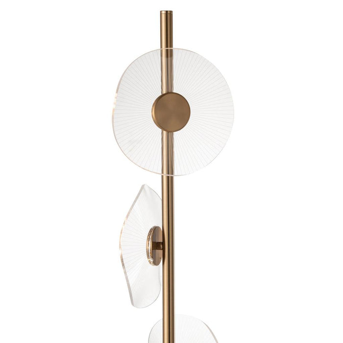 Vloerlamp Goud Marmer 25 cm-Vloerlampen-J-Line