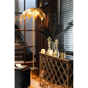 Vloerlamp Goud Rvs 77 cm Lamp Standing 77x77x133 cm-Vloerlampen-J-Line