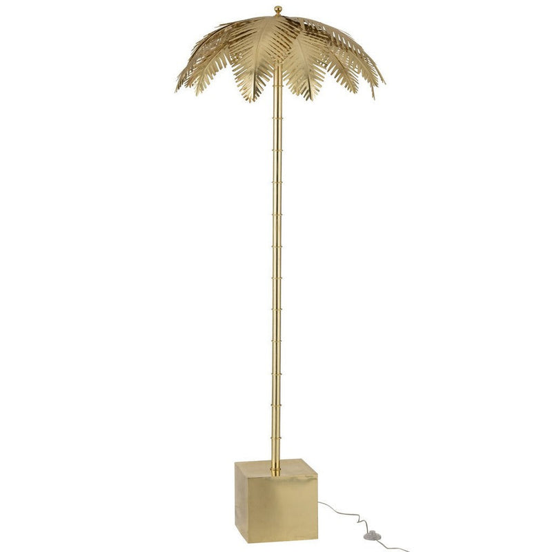 Vloerlamp Goud Rvs 77 cm Lamp Standing 77x77x133 cm-Vloerlampen-J-Line