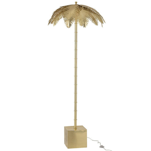 Vloerlamp Goud Rvs 77 cm Lamp Standing 77x77x133 cm-Vloerlampen-J-Line