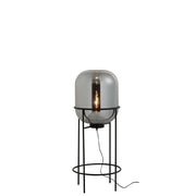 Vloerlamp Grijs Glas M 40 cm 40.5x40.5x96 cm-Vloerlampen-J-Line