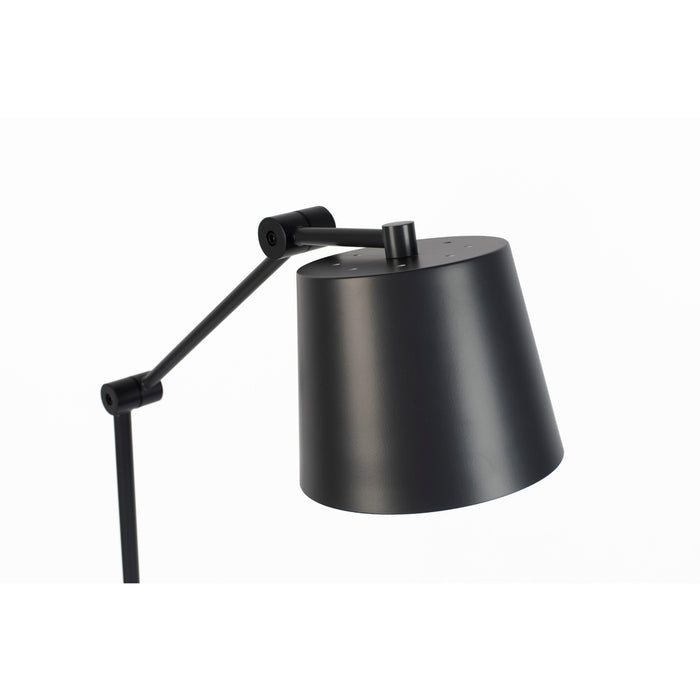 Vloerlamp Hajo Metaal Grijs 55x25 cm E27-Vloerlampen-Creating Home
