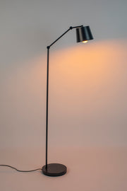 Vloerlamp Hajo Metaal Grijs 55x25 cm E27-Vloerlampen-Creating Home