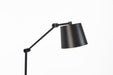 Vloerlamp Hajo Metaal Grijs 55x25 cm E27-Vloerlampen-Creating Home