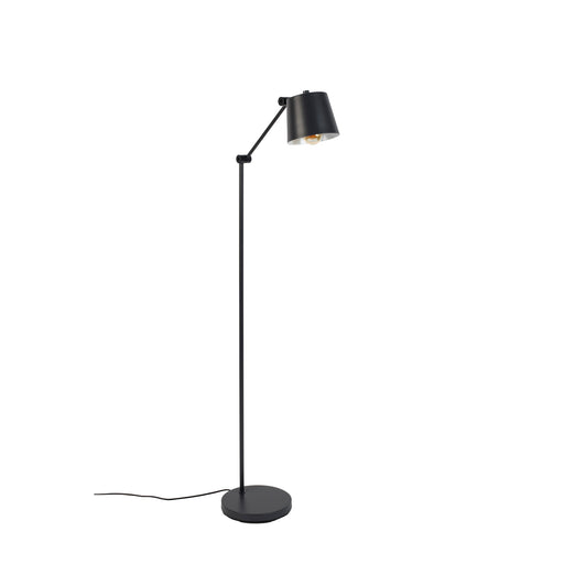 Vloerlamp Hajo Metaal Grijs 55x25 cm E27-Vloerlampen-Creating Home