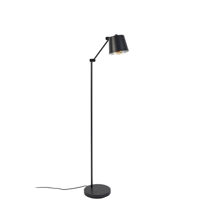 Vloerlamp Hajo Metaal Grijs 55x25 cm E27-Vloerlampen-Creating Home