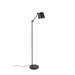 Vloerlamp Hajo Metaal Grijs 55x25 cm E27-Vloerlampen-Creating Home