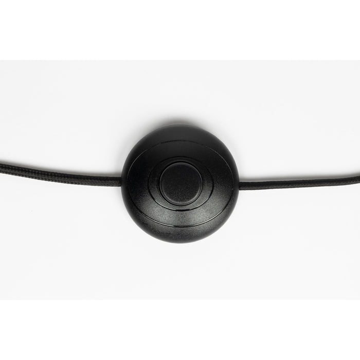 Vloerlamp Jaylee Metaal, Katoen Zwart 30x39 cm E27-Vloerlampen-Creating Home