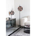 Vloerlamp Jaylee Metaal, Katoen Zwart 30x39 cm E27-Vloerlampen-Creating Home