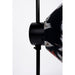 Vloerlamp Jaylee Metaal, Katoen Zwart 30x39 cm E27-Vloerlampen-Creating Home