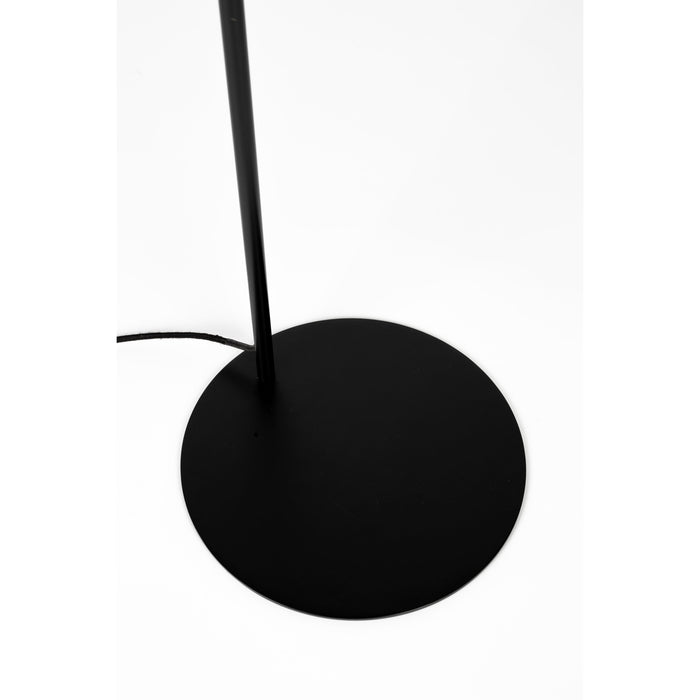 Vloerlamp Jaylee Metaal, Katoen Zwart 30x39 cm E27-Vloerlampen-Creating Home