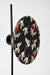 Vloerlamp Jaylee Metaal, Katoen Zwart 30x39 cm E27-Vloerlampen-Creating Home