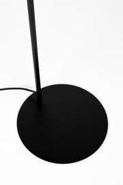 Vloerlamp Jaylee Metaal, Katoen Zwart 30x39 cm E27-Vloerlampen-Creating Home