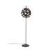 Vloerlamp Jaylee Metaal, Katoen Zwart 30x39 cm E27-Vloerlampen-Creating Home