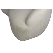 Vloerlamp Lamp Bohne Polyester Crème 102x225 cm-Vloerlampen-PTMD