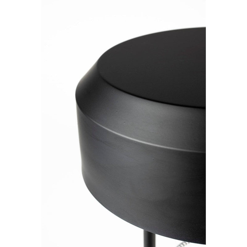 Vloerlamp Landon Metaal Zwart Ø24x135 cm E27-Vloerlampen-Creating Home