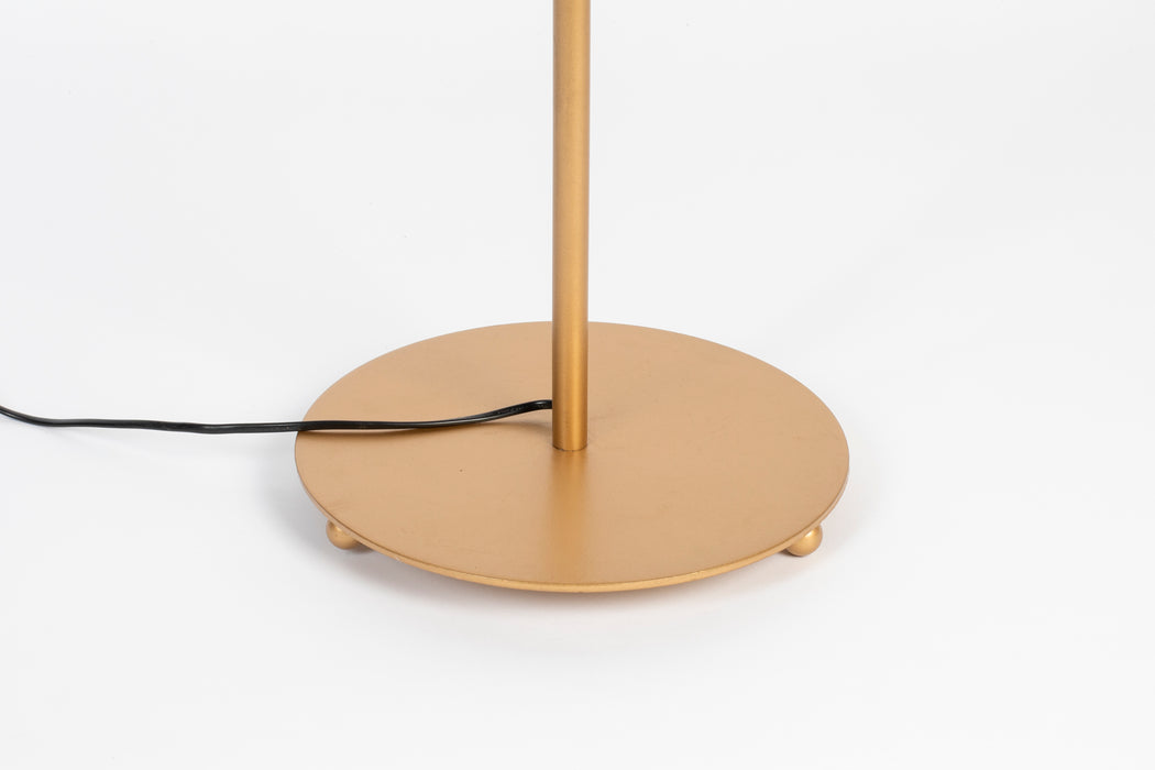Vloerlamp Lena Brass Metaal Goud Ø51x154 cm E27-Vloerlampen-Creating Home