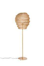 Vloerlamp Lena Brass Metaal Goud Ø51x154 cm E27-Vloerlampen-Creating Home