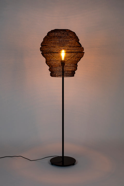 Vloerlamp Lena Metaal Zwart Ø51x154 cm E27-Vloerlampen-Creating Home