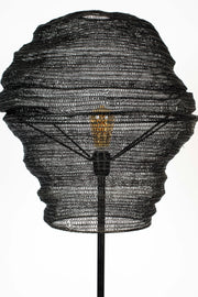 Vloerlamp Lena Metaal Zwart Ø51x154 cm E27-Vloerlampen-Creating Home
