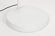 Vloerlamp Martine Metaal, Cotton,Polyester Wit 160x50 cm E27-Vloerlampen-Creating Home