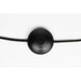Vloerlamp Martine Metaal, Cotton,Polyester Zwart 160x50 cm E27-Vloerlampen-Creating Home