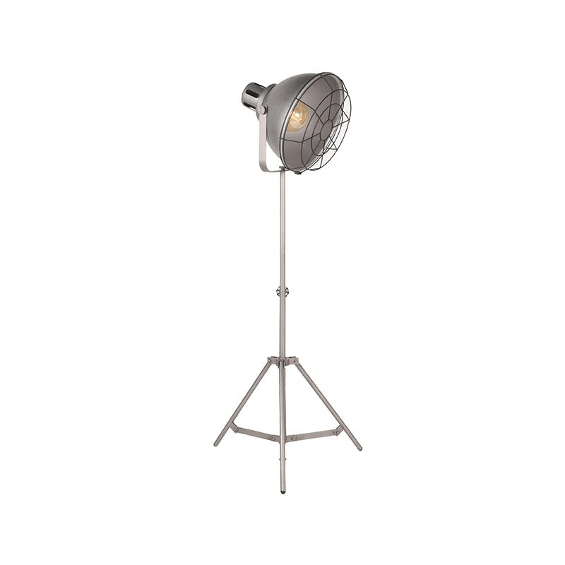 Vloerlamp Max Burned Steel Metaal - 60x60x170 cm-Vloerlampen-LABEL51