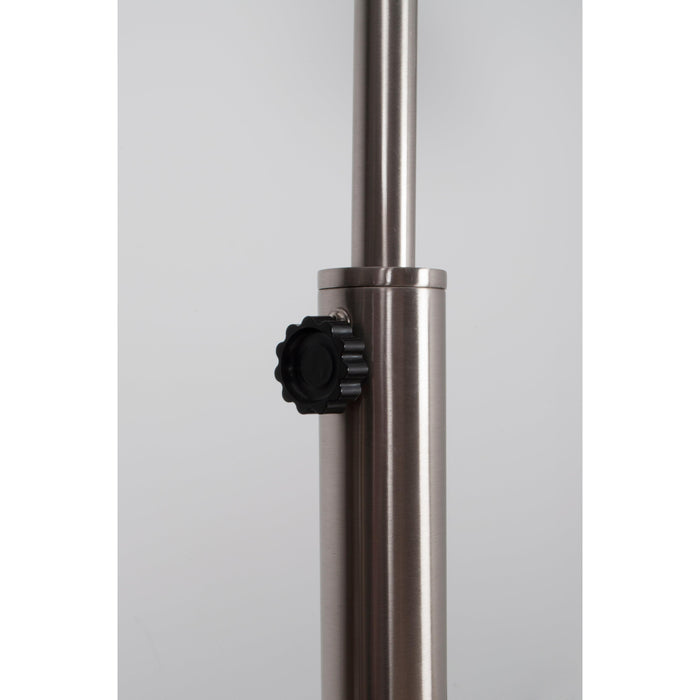 Vloerlamp Metal Bow (new) Metaal Zilver 39x170 cm E27-Vloerlampen-Creating Home