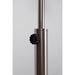 Vloerlamp Metal Bow (new) Metaal Zilver 39x170 cm E27-Vloerlampen-Creating Home