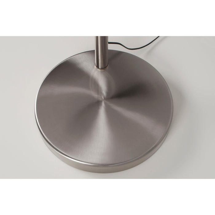 Vloerlamp Metal Bow (new) Metaal Zilver 39x170 cm E27-Vloerlampen-Creating Home