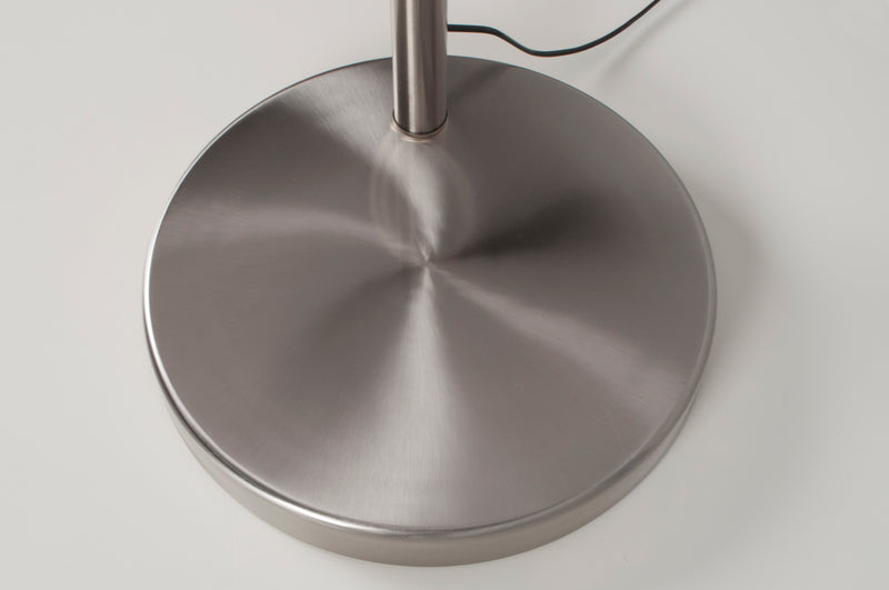 Vloerlamp Metal Bow (new) Metaal Zilver 39x170 cm E27-Vloerlampen-Creating Home